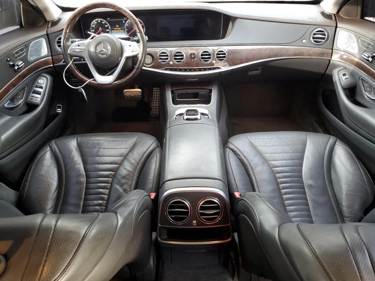 2018 Mercedes-benz S 560 Gray vin: WDDUG8DB6JA369020