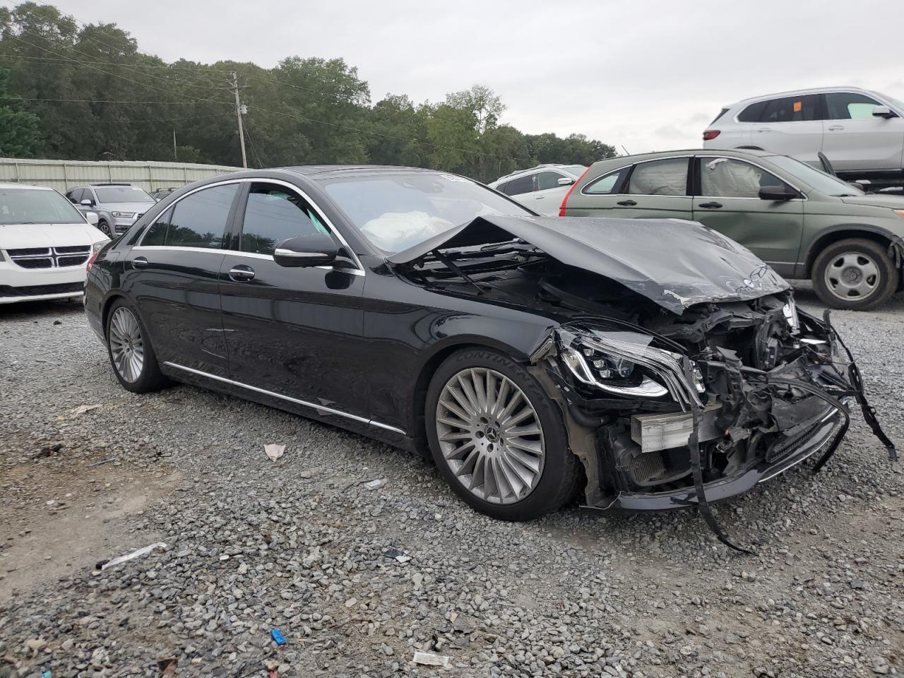 2018 Mercedes-benz S 560 Black vin: WDDUG8DB9JA383879