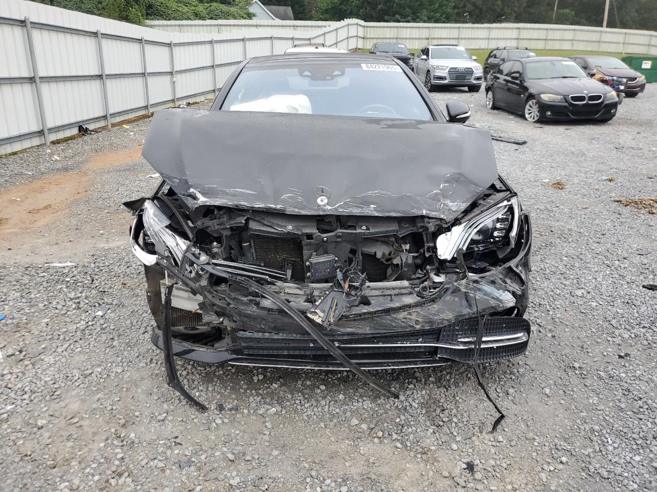 2018 Mercedes-benz S 560 Black vin: WDDUG8DB9JA383879