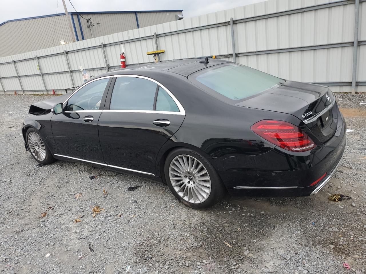 2018 Mercedes-benz S 560 Black vin: WDDUG8DB9JA383879