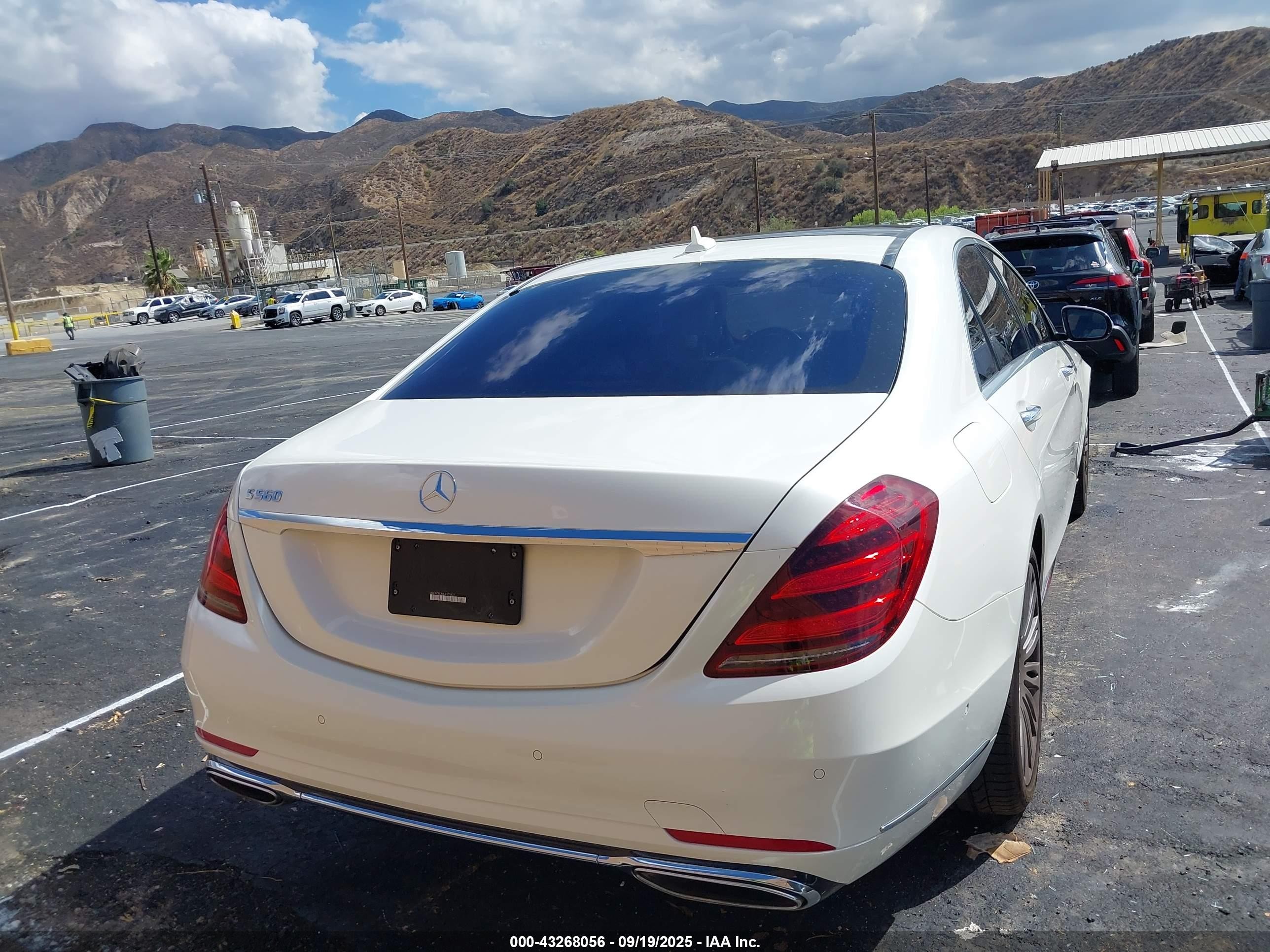 2020 Mercedes-benz S 560   White vin: WDDUG8DB9LA520872