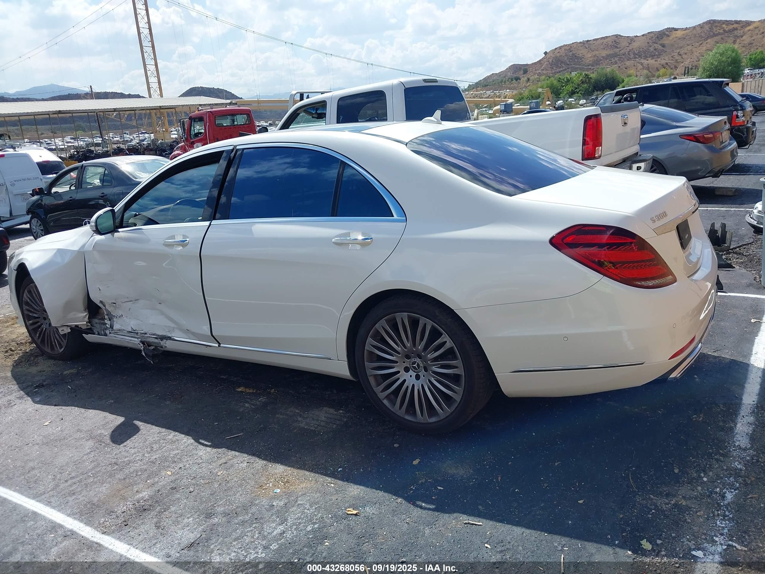 2020 Mercedes-benz S 560   White vin: WDDUG8DB9LA520872