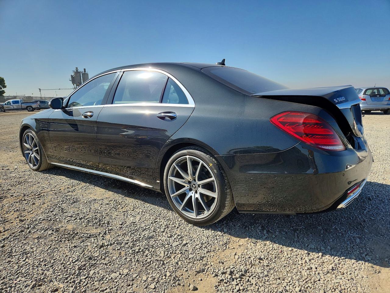 2018 Mercedes-benz S 560 Charcoal vin: WDDUG8DBXJA401015