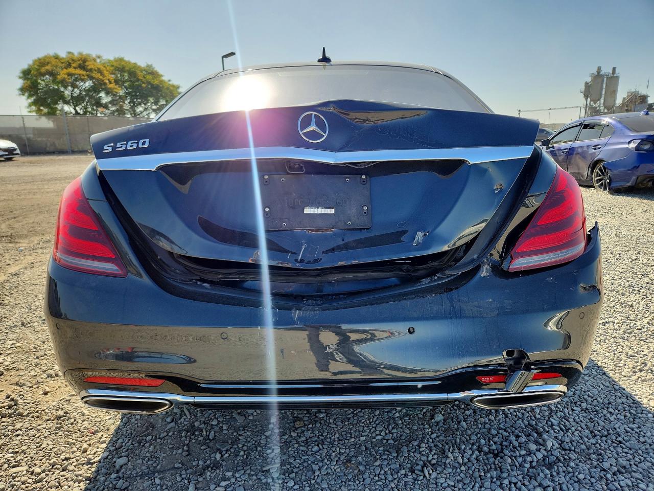 2018 Mercedes-benz S 560 Charcoal vin: WDDUG8DBXJA401015