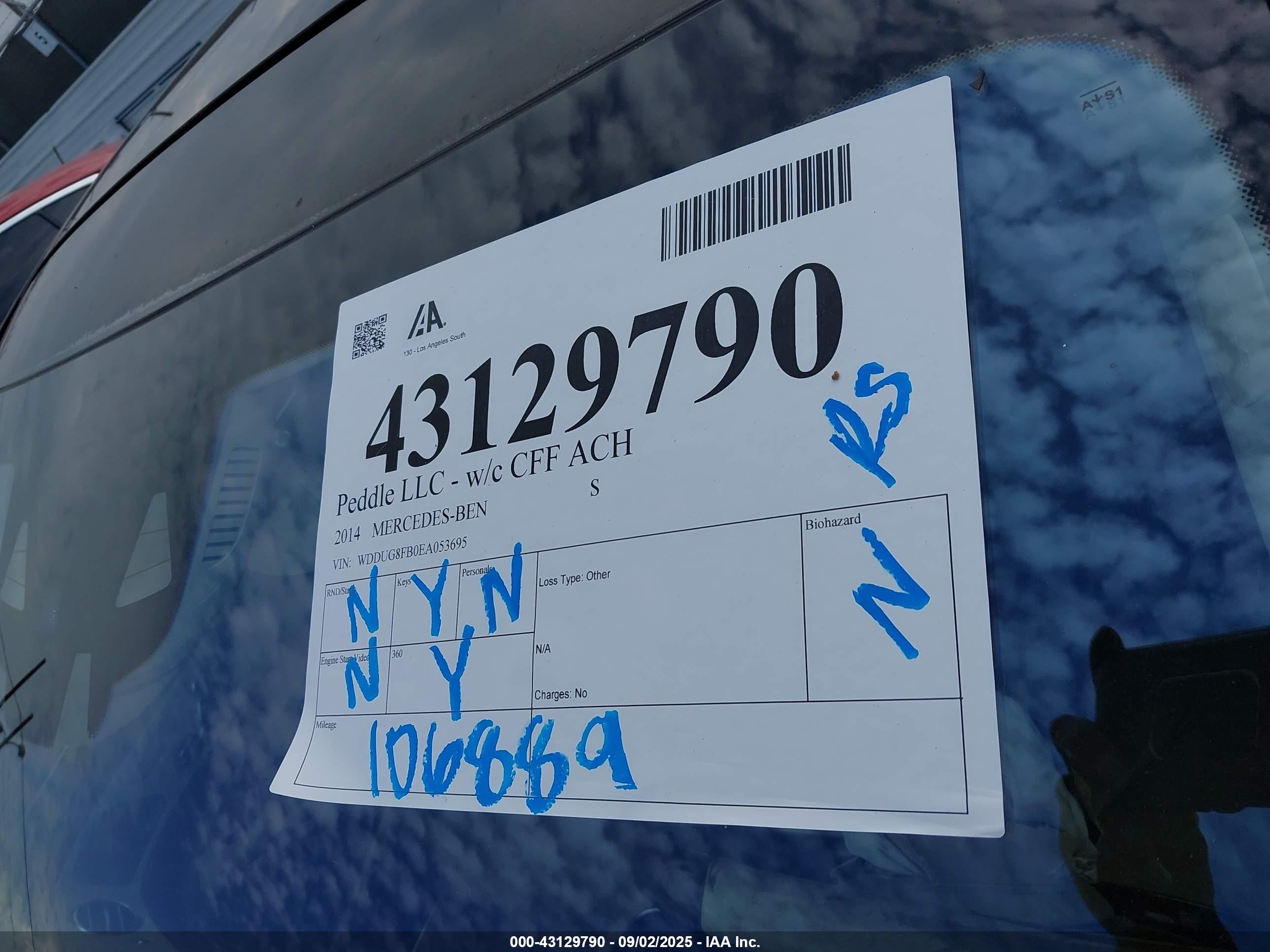 2014 Mercedes-benz S 550 4matic Черный vin: WDDUG8FB0EA053695
