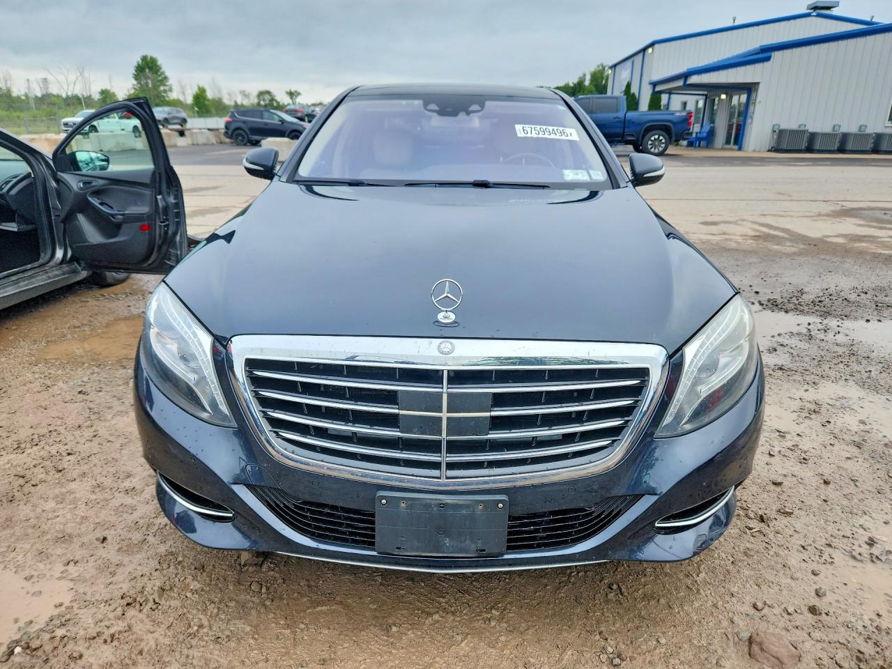 2015 Mercedes-benz S 550 4matic Blue vin: WDDUG8FB0FA084477