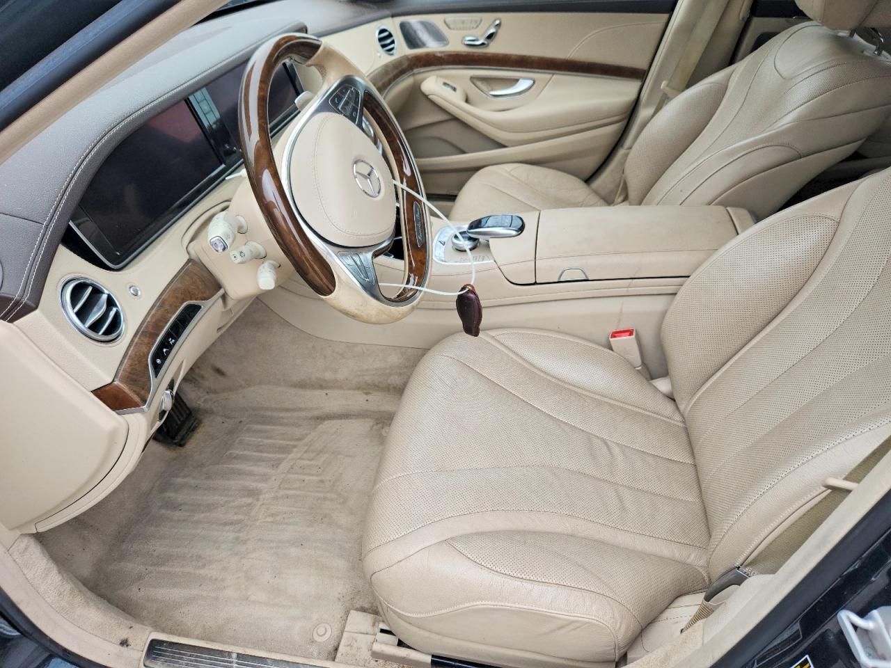 2015 Mercedes-benz S 550 4matic Blue vin: WDDUG8FB0FA084477