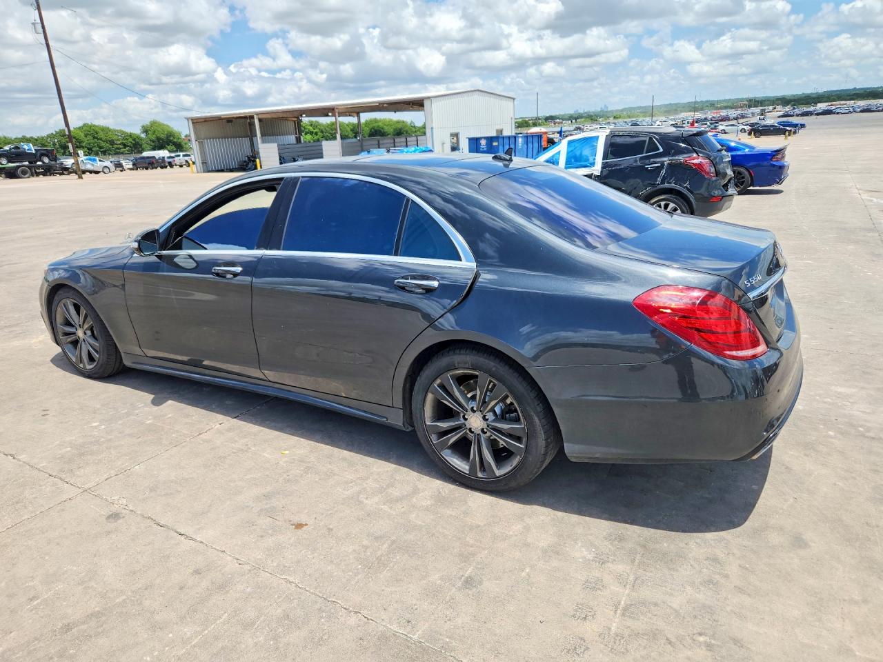 2015 Mercedes-benz S 550 4matic Charcoal vin: WDDUG8FB0FA128199