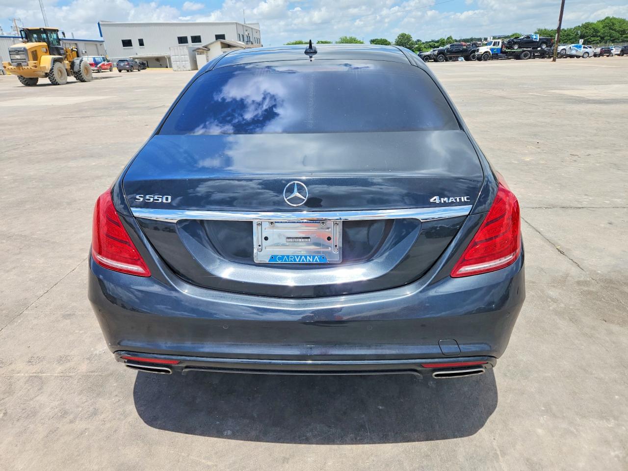 2015 Mercedes-benz S 550 4matic Charcoal vin: WDDUG8FB0FA128199