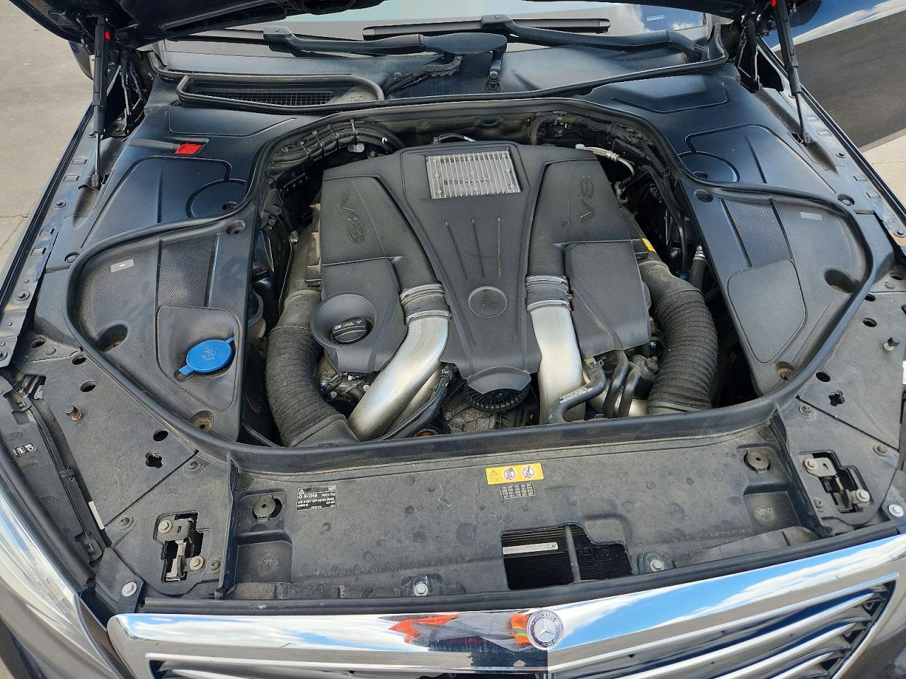 2015 Mercedes-benz S 550 4matic Charcoal vin: WDDUG8FB0FA128199