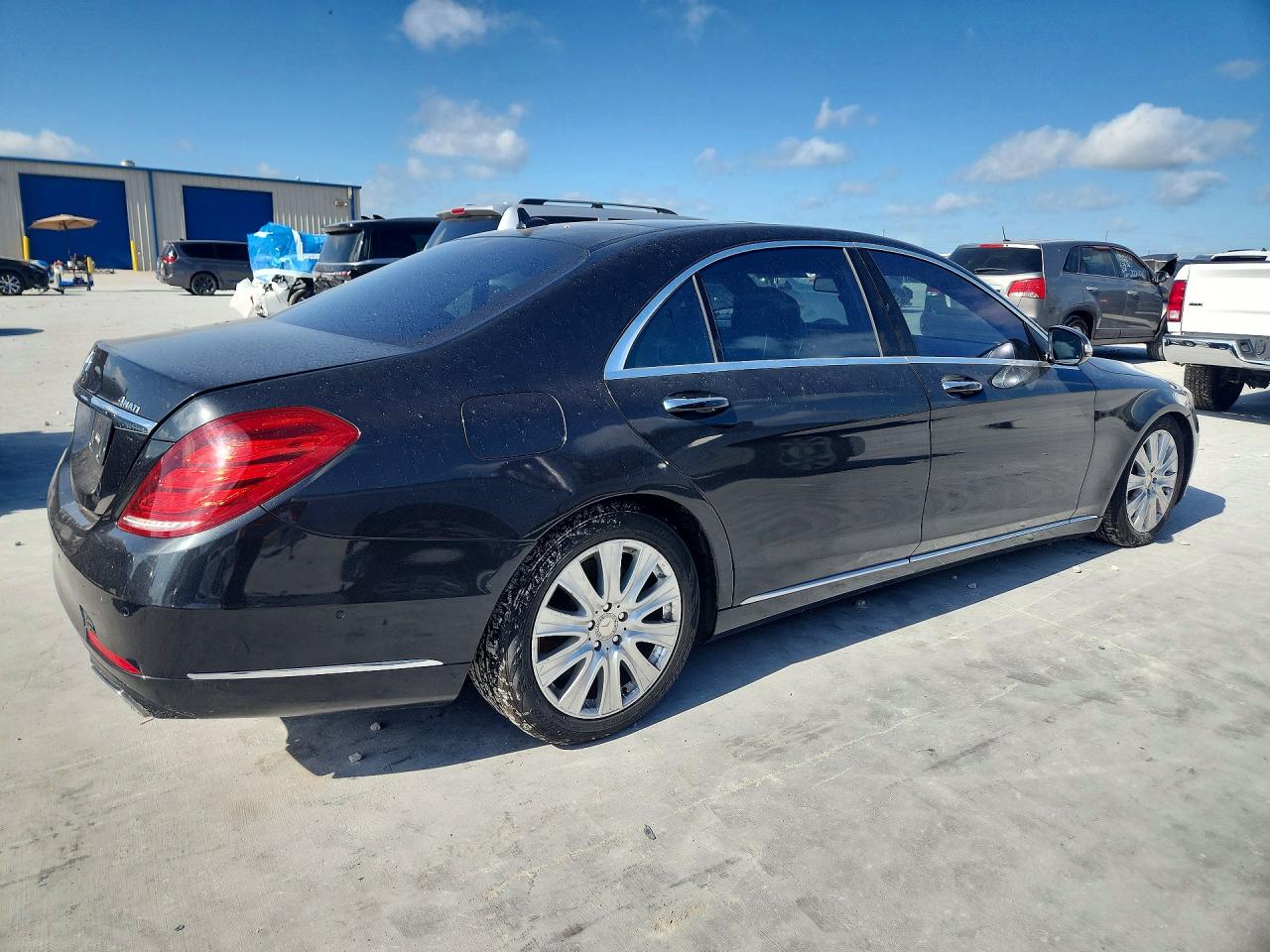 2015 Mercedes-benz S 550 4matic Charcoal vin: WDDUG8FB0FA158531