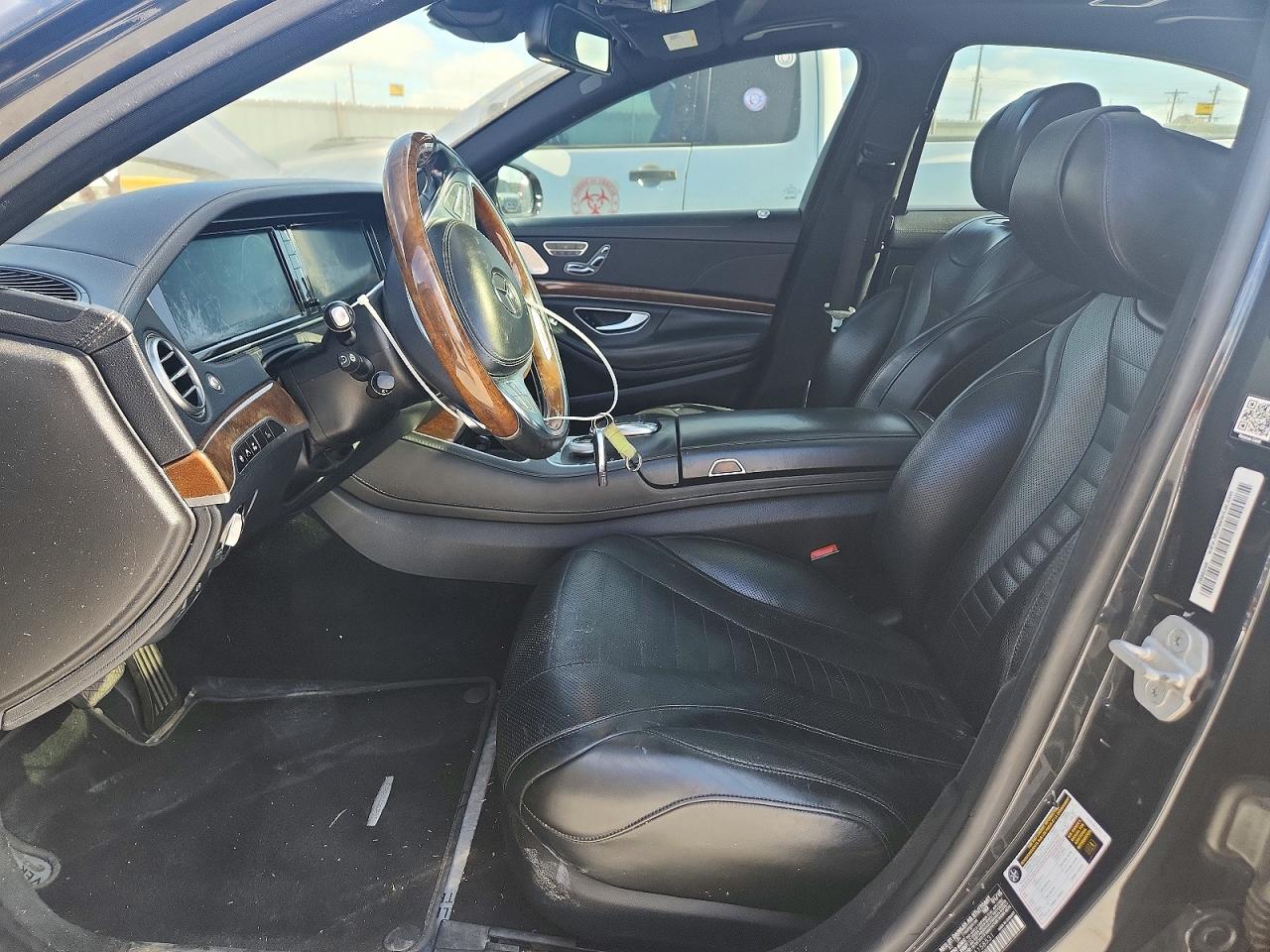 2015 Mercedes-benz S 550 4matic Charcoal vin: WDDUG8FB0FA158531