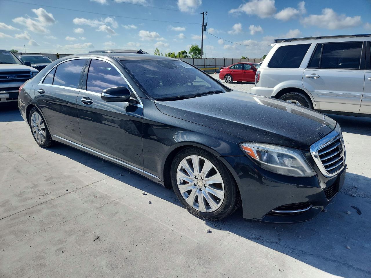 2015 Mercedes-benz S 550 4matic Charcoal vin: WDDUG8FB0FA158531