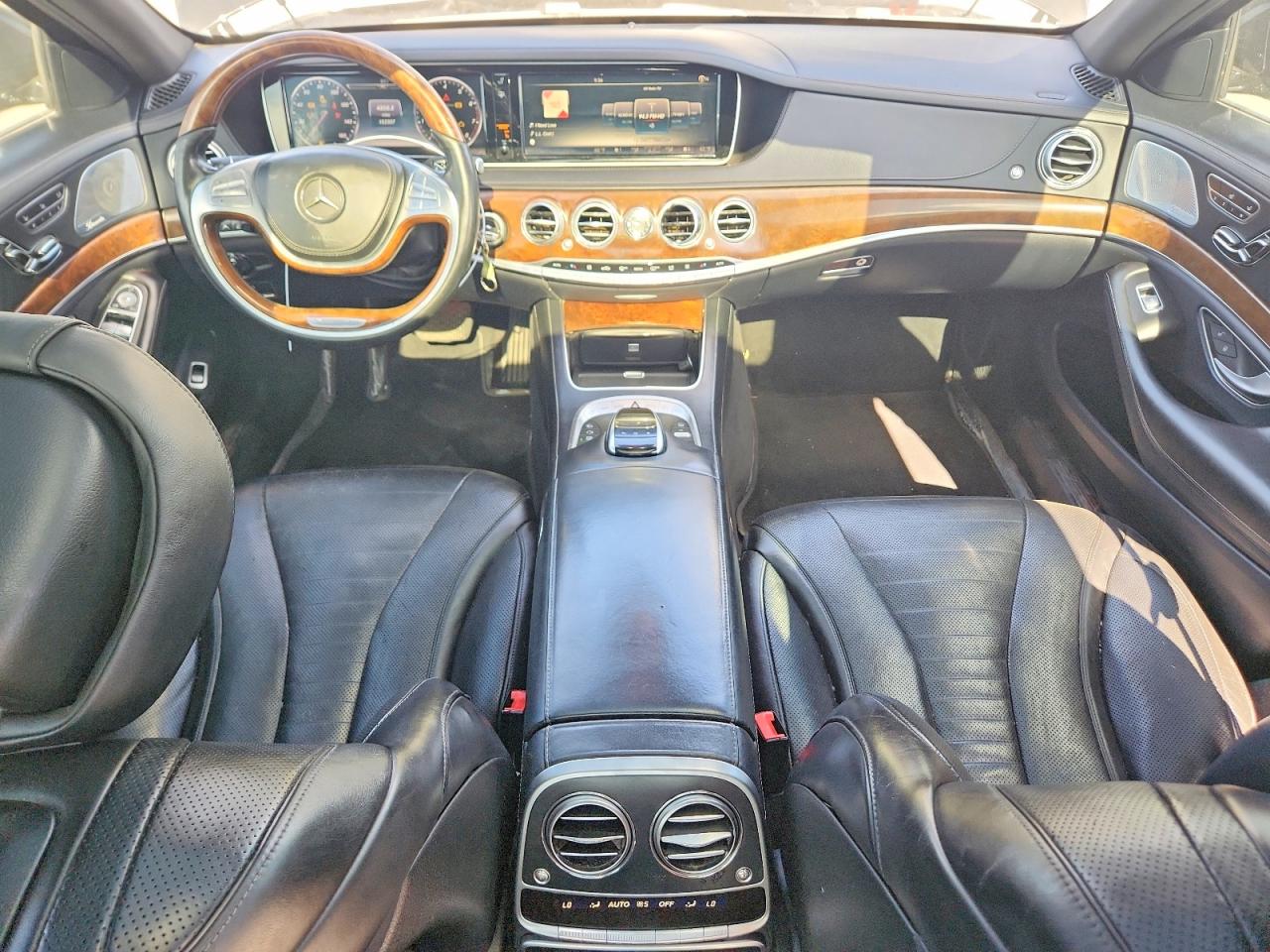 2015 Mercedes-benz S 550 4matic Charcoal vin: WDDUG8FB0FA158531