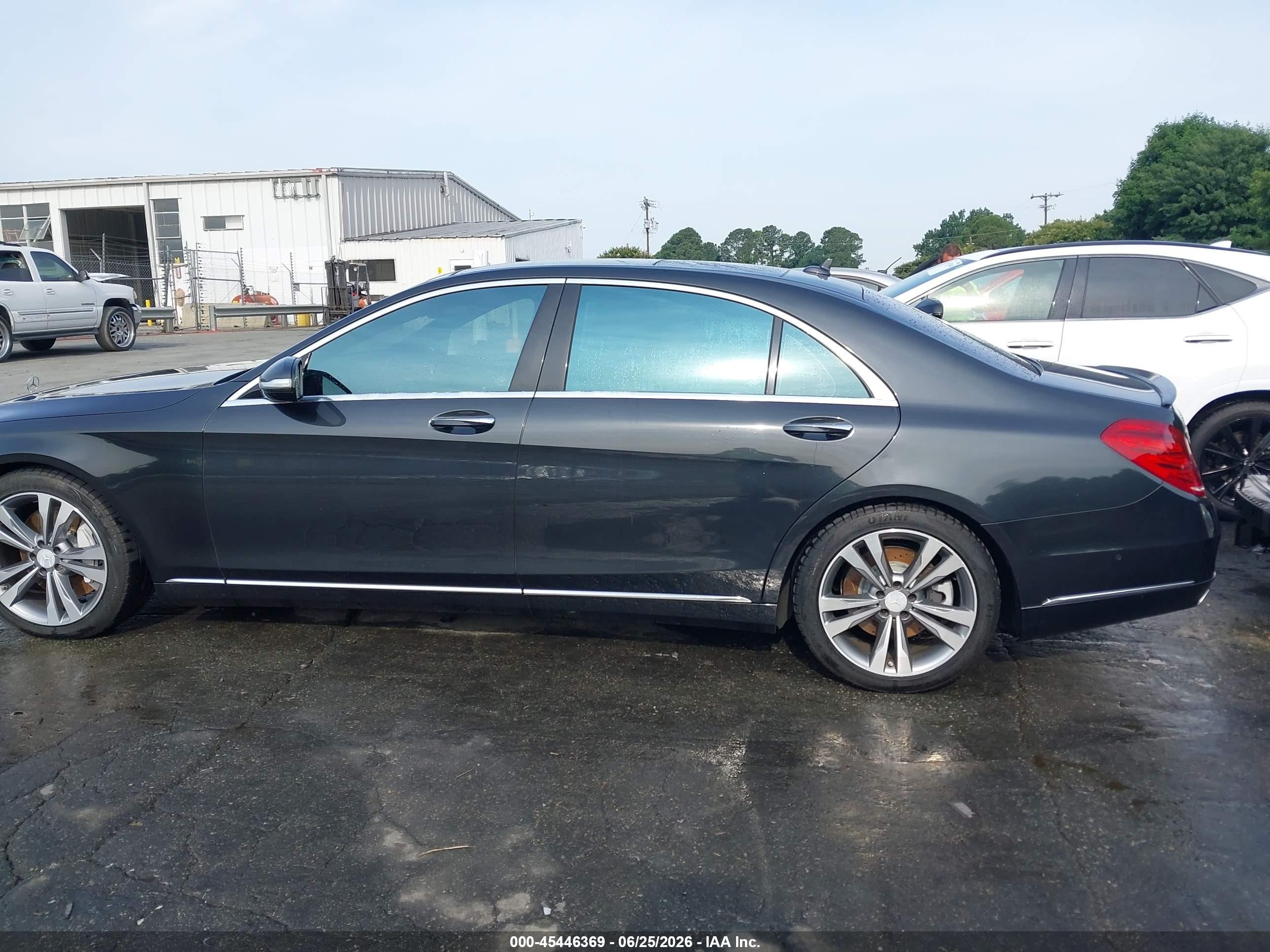 2015 Mercedes-benz S 550 4matic Black vin: WDDUG8FB0FA163082