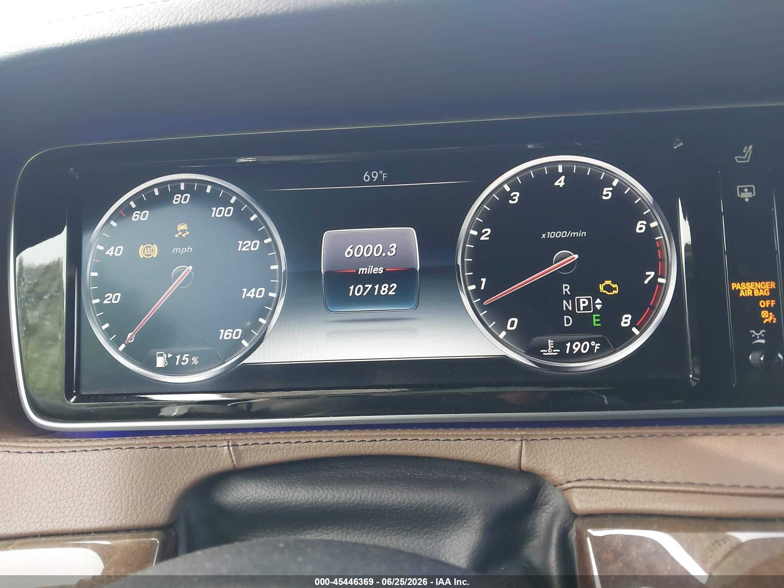 2015 Mercedes-benz S 550 4matic Black vin: WDDUG8FB0FA163082