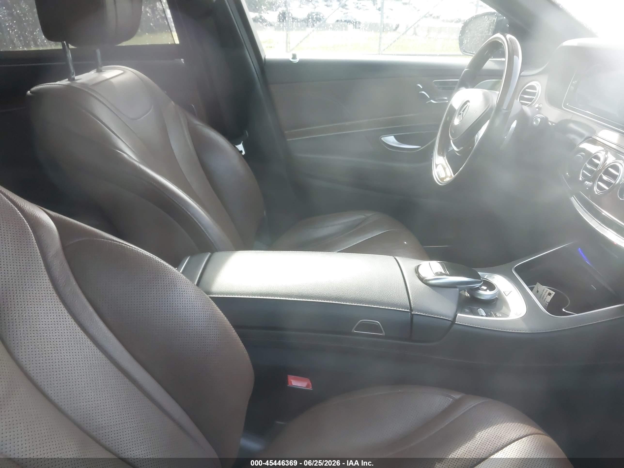 2015 Mercedes-benz S 550 4matic Black vin: WDDUG8FB0FA163082