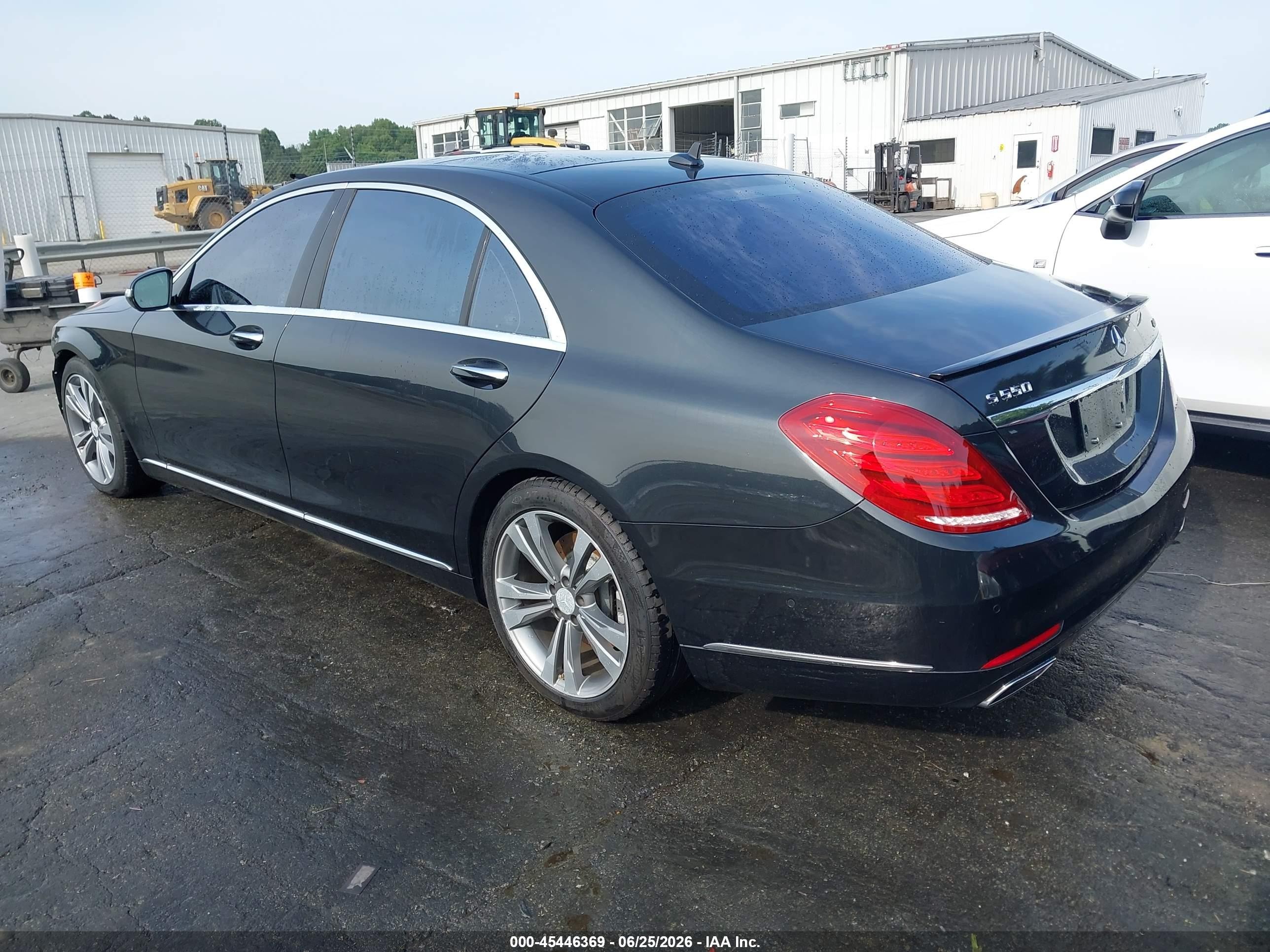 2015 Mercedes-benz S 550 4matic Black vin: WDDUG8FB0FA163082