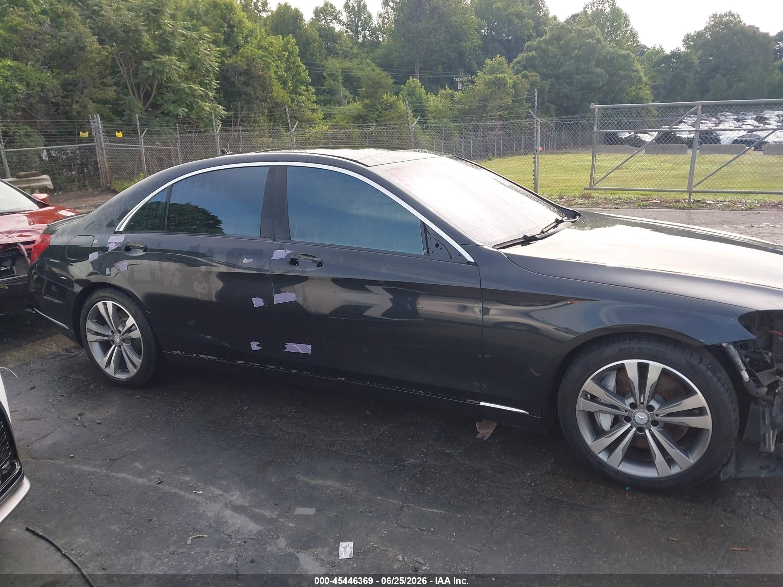 2015 Mercedes-benz S 550 4matic Black vin: WDDUG8FB0FA163082