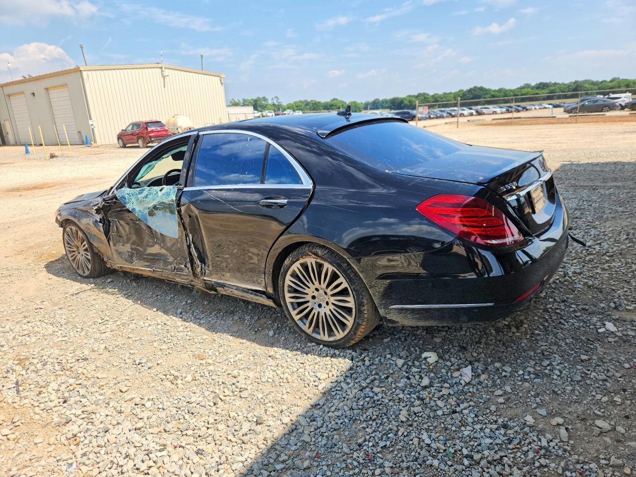 2015 Mercedes-benz S-class S550 Black vin: WDDUG8FB0FA187916