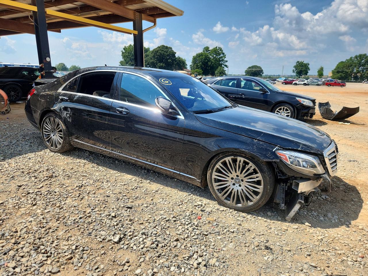 2015 Mercedes-benz S-class S550 Black vin: WDDUG8FB0FA187916