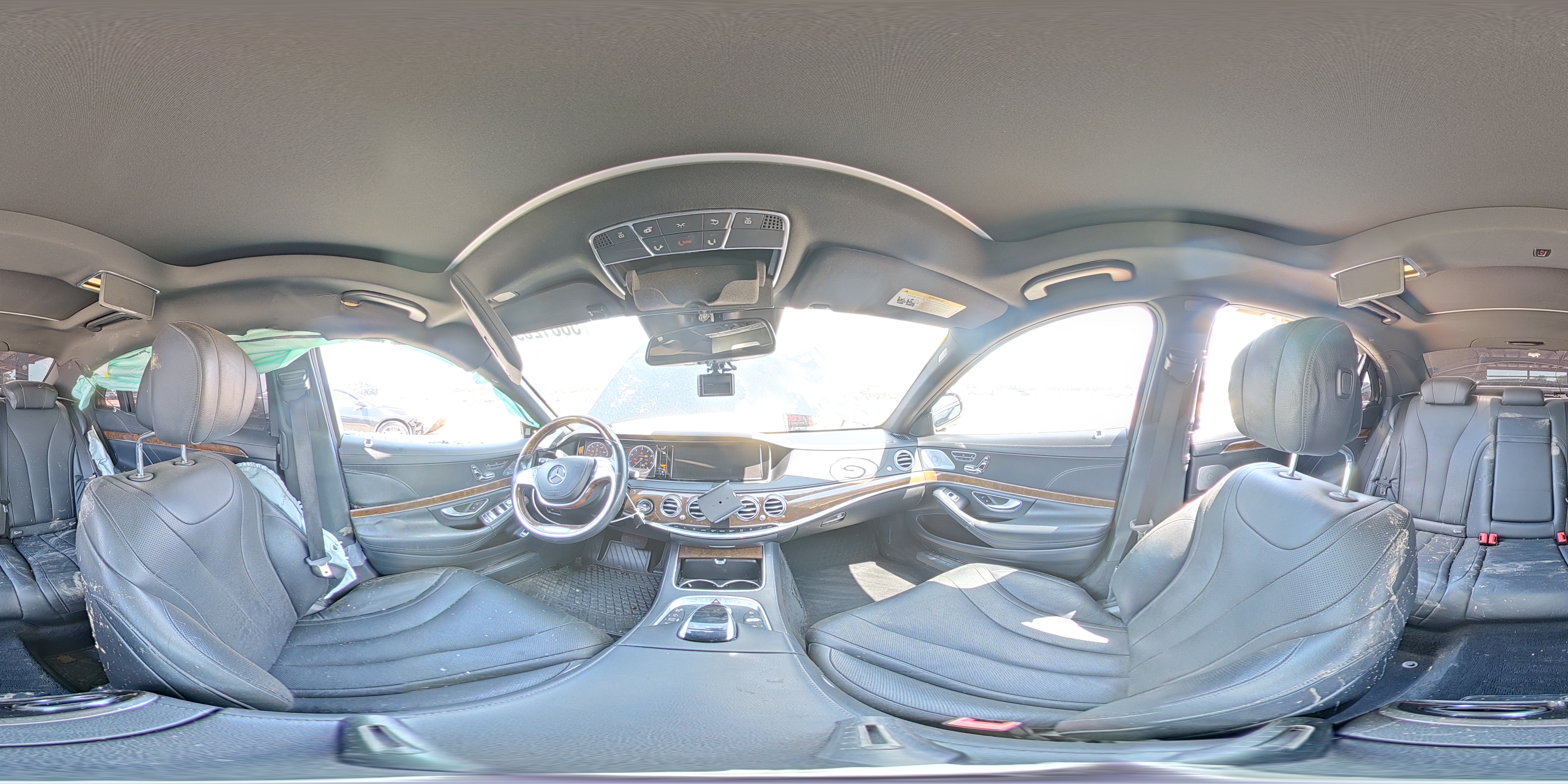 2015 Mercedes-benz S-class S550 Black vin: WDDUG8FB0FA187916