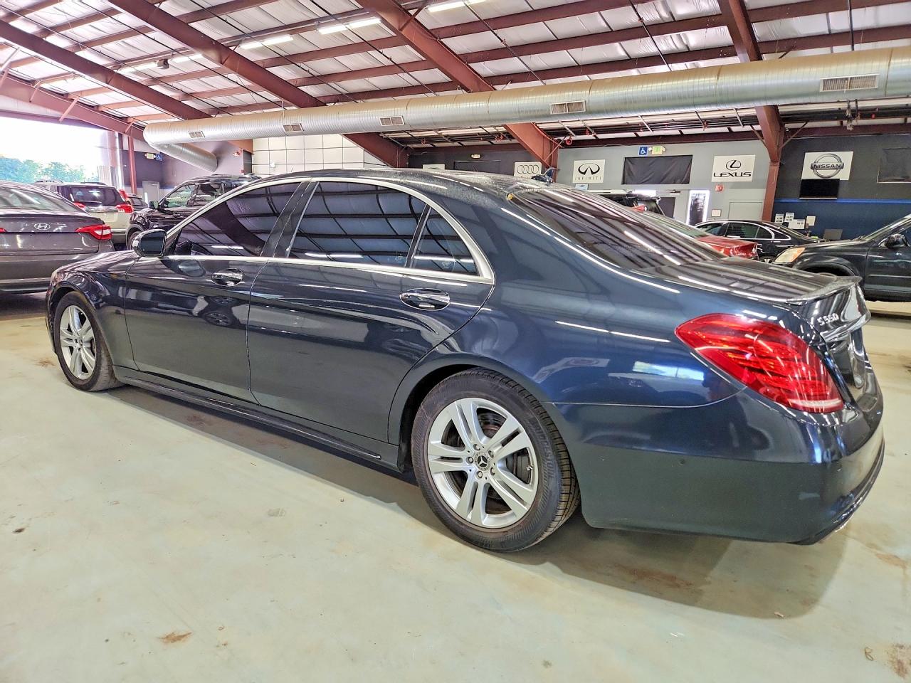 2015 Mercedes-benz S 550 4matic Charcoal vin: WDDUG8FB1FA143049