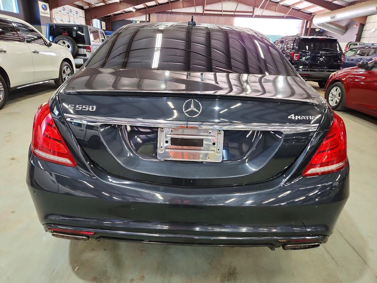 2015 Mercedes-benz S 550 4matic Charcoal vin: WDDUG8FB1FA143049