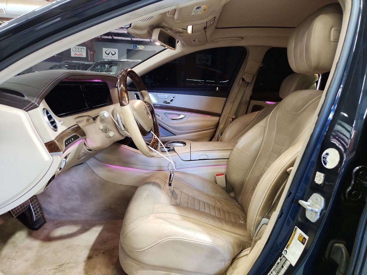 2015 Mercedes-benz S 550 4matic Charcoal vin: WDDUG8FB1FA143049