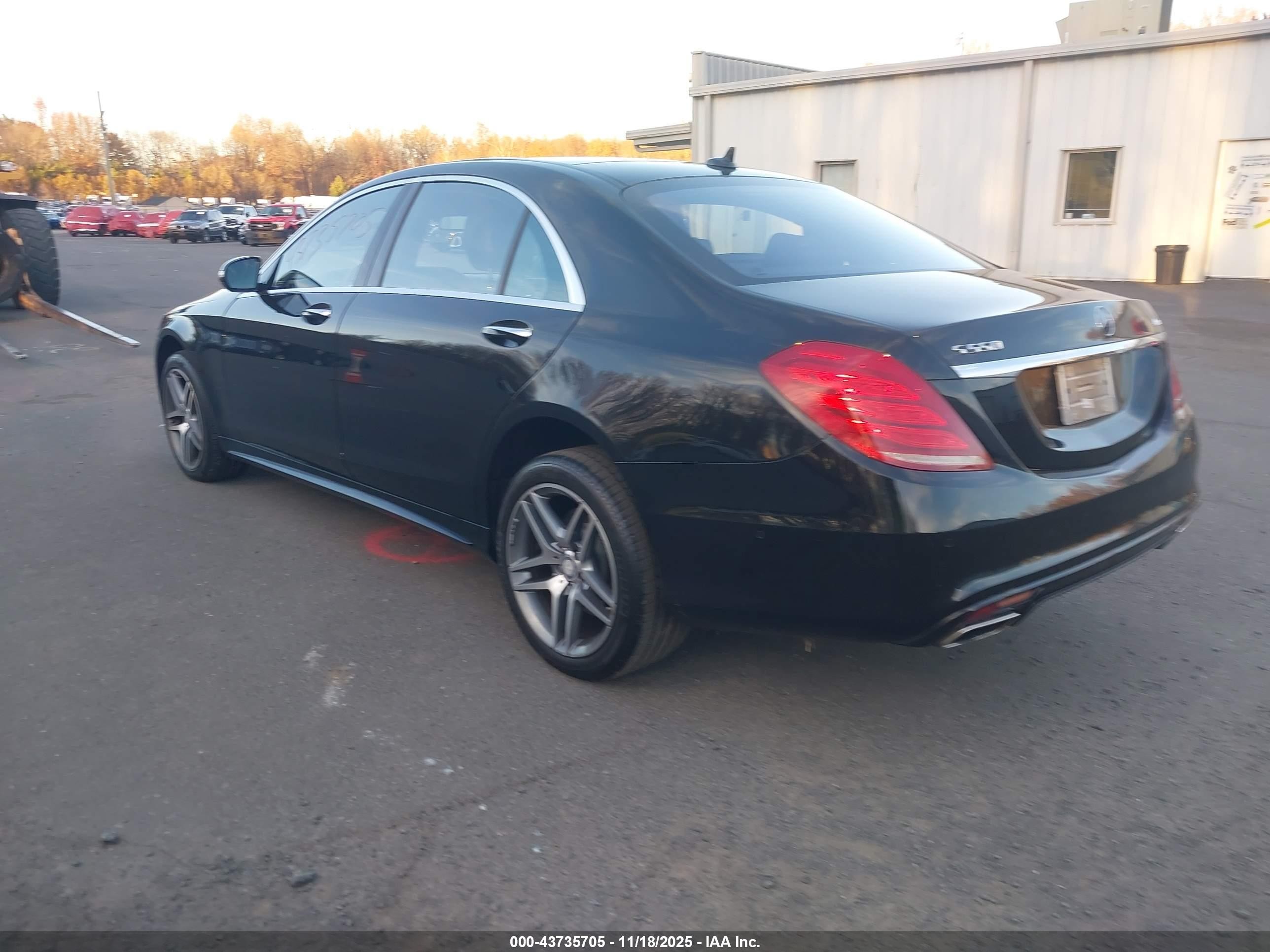2014 Mercedes-benz S 550 4matic Black vin: WDDUG8FB2EA034033