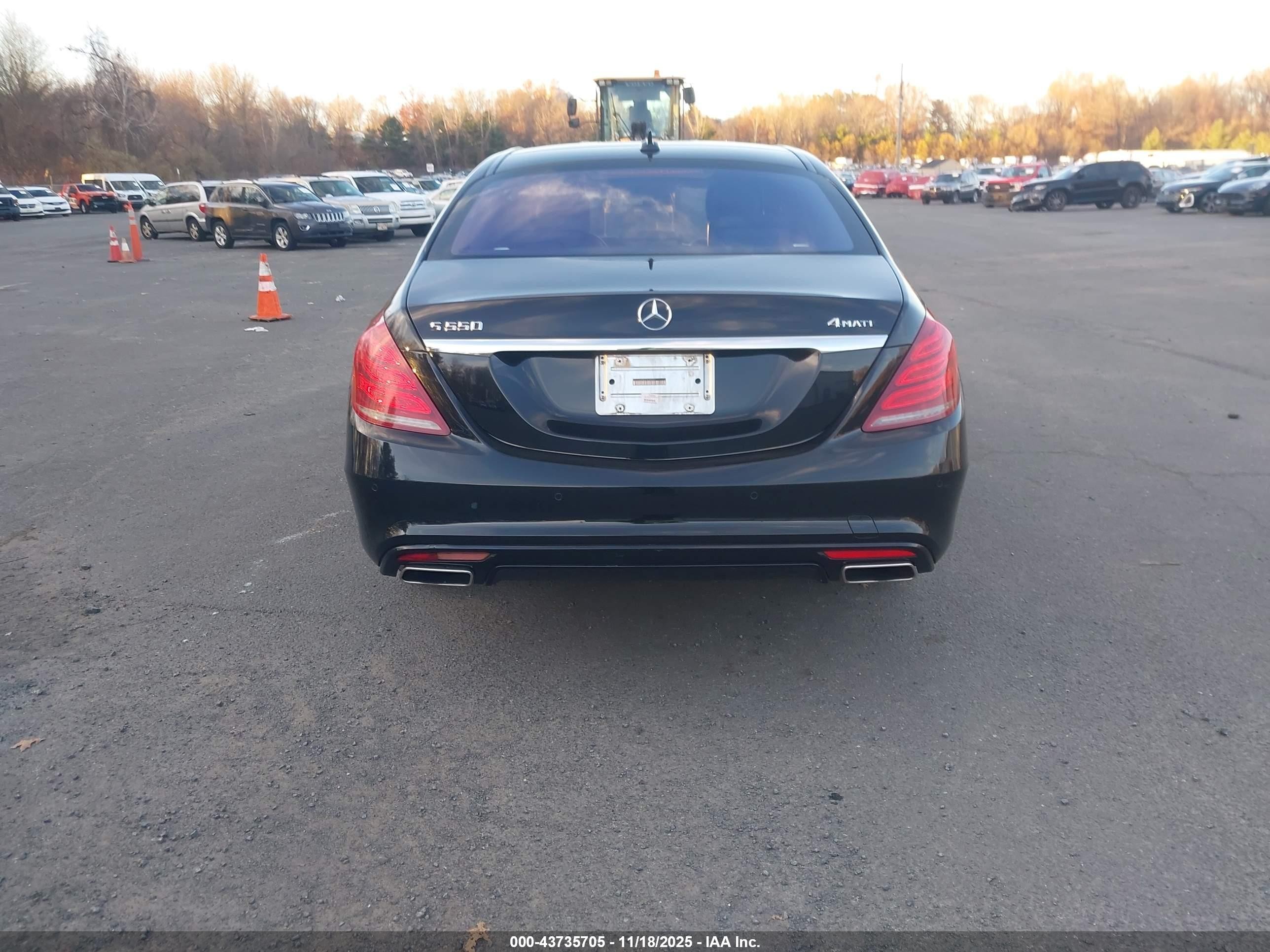 2014 Mercedes-benz S 550 4matic Black vin: WDDUG8FB2EA034033