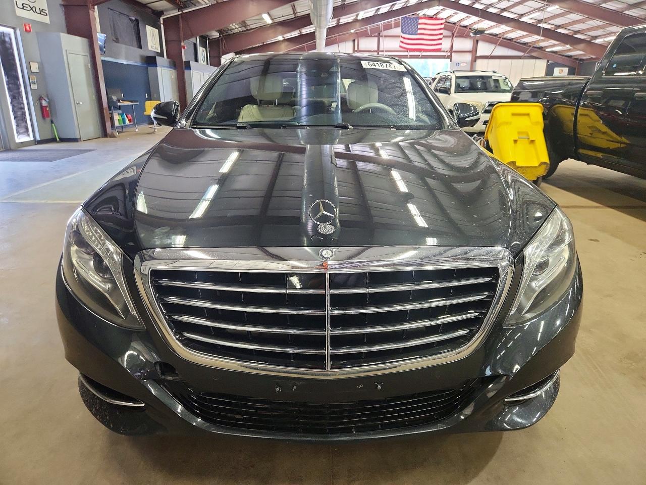 2014 Mercedes-benz S 550 4matic Charcoal vin: WDDUG8FB2EA067033