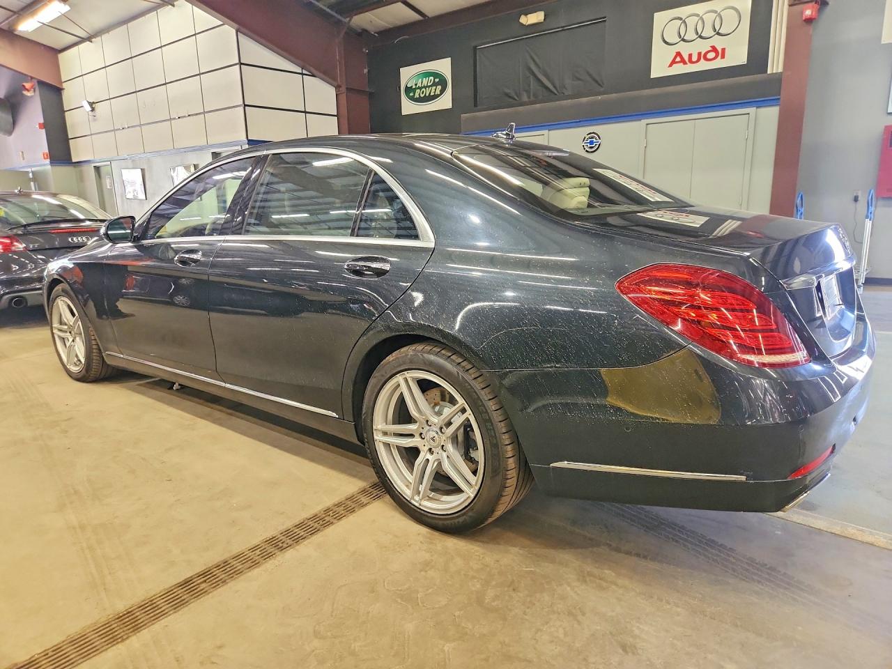 2014 Mercedes-benz S 550 4matic Charcoal vin: WDDUG8FB2EA067033