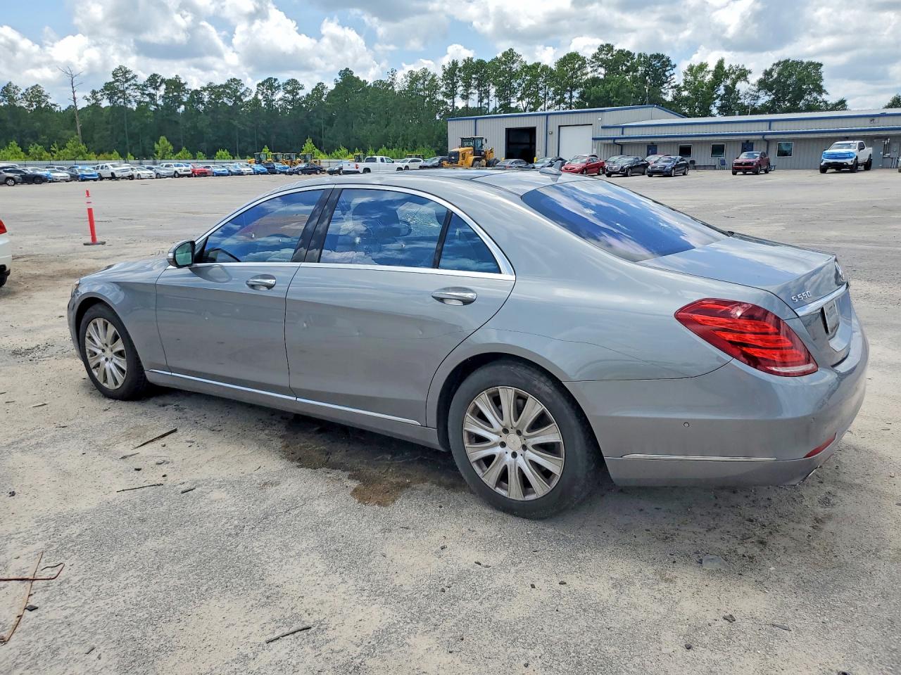 2015 Mercedes-benz S 550 4matic Gray vin: WDDUG8FB2FA094461