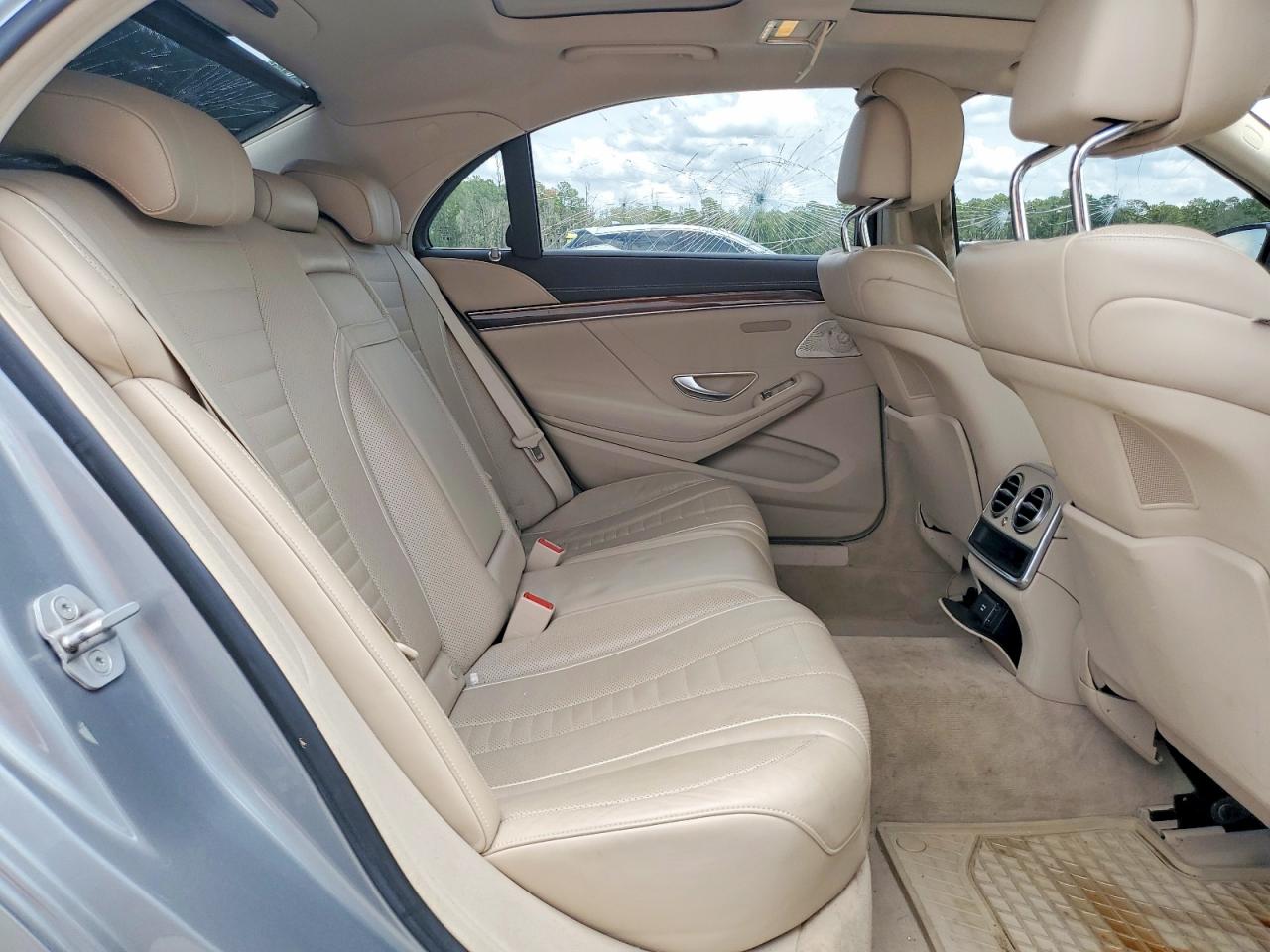 2015 Mercedes-benz S 550 4matic Gray vin: WDDUG8FB2FA094461