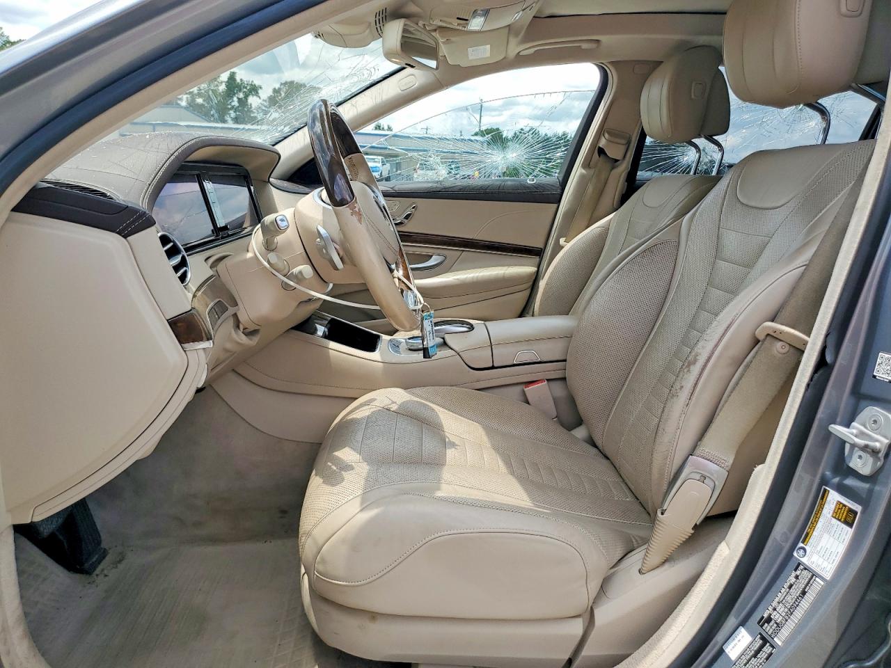 2015 Mercedes-benz S 550 4matic Gray vin: WDDUG8FB2FA094461