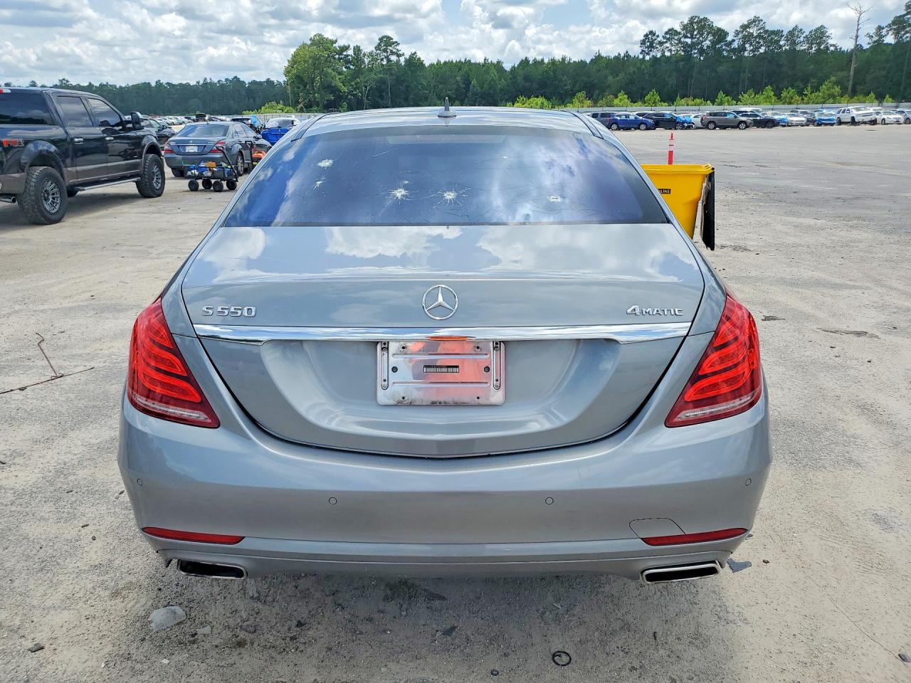 2015 Mercedes-benz S 550 4matic Gray vin: WDDUG8FB2FA094461