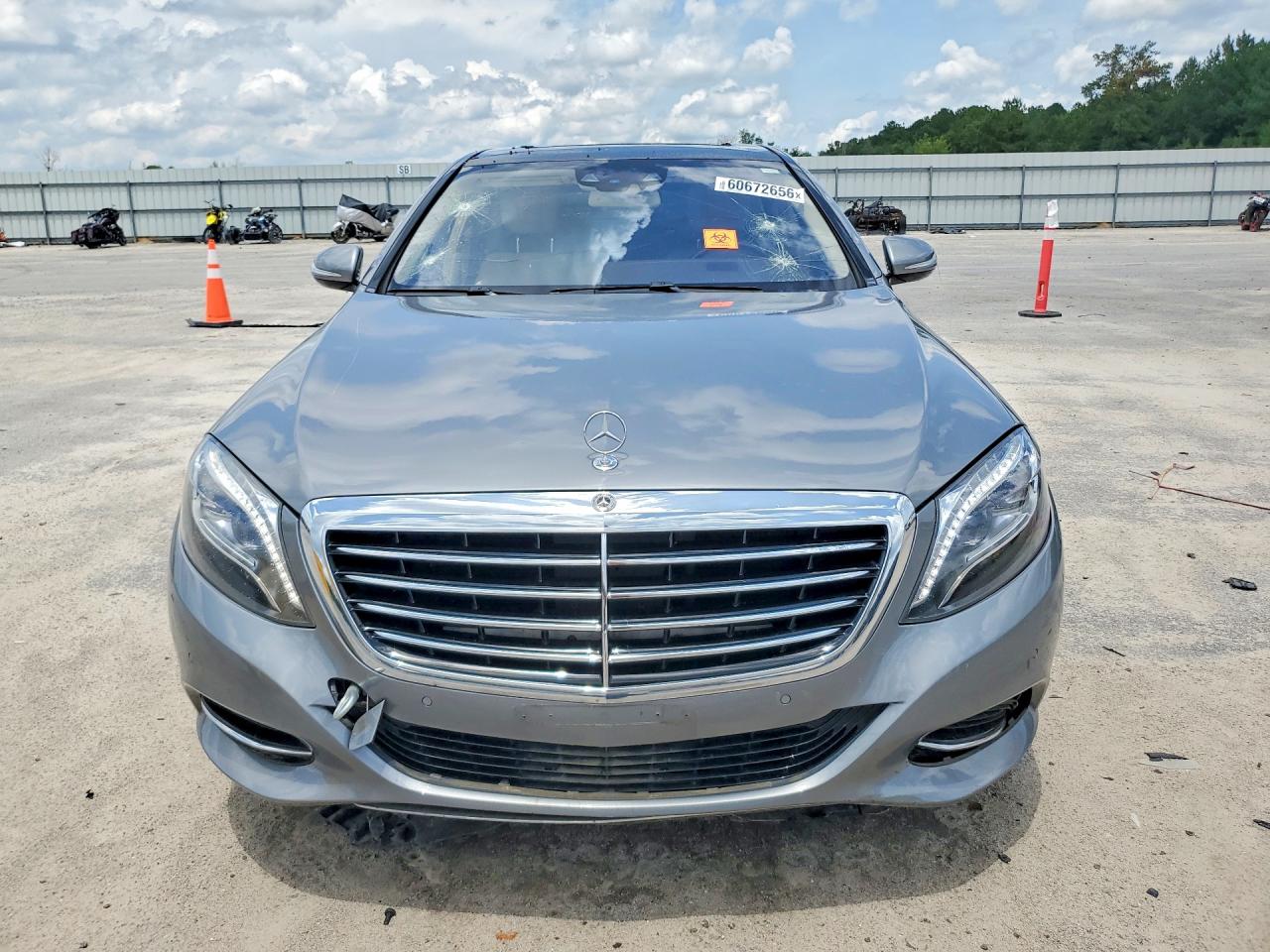 2015 Mercedes-benz S 550 4matic Gray vin: WDDUG8FB2FA094461