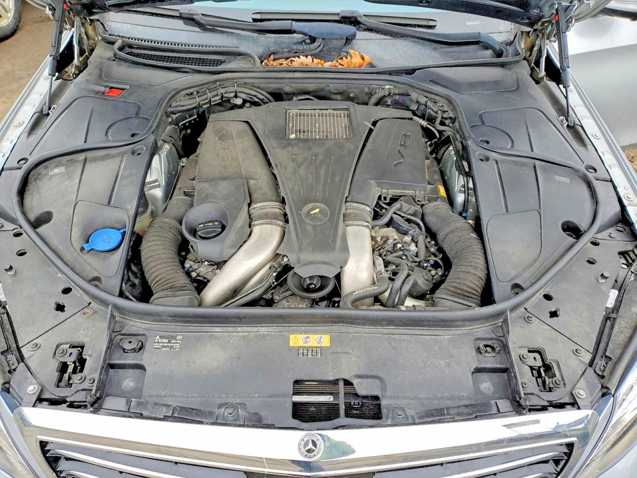 2015 Mercedes-benz S 550 4matic Silver vin: WDDUG8FB2FA105118