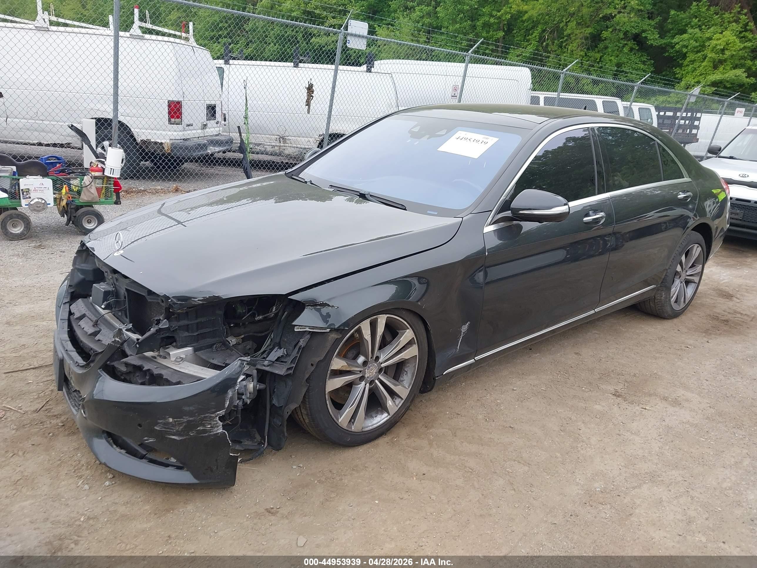 2015 Mercedes-benz S 550 4matic Black vin: WDDUG8FB2FA113056