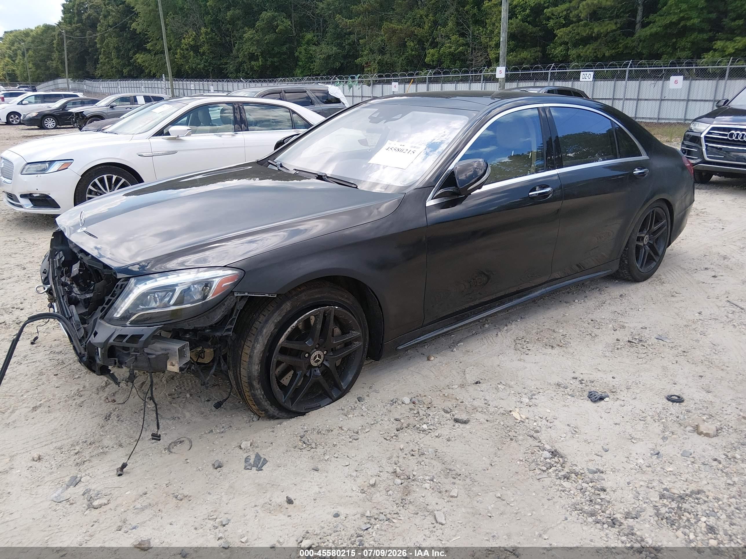 2015 Mercedes-benz S 550 4matic Black vin: WDDUG8FB2FA141830