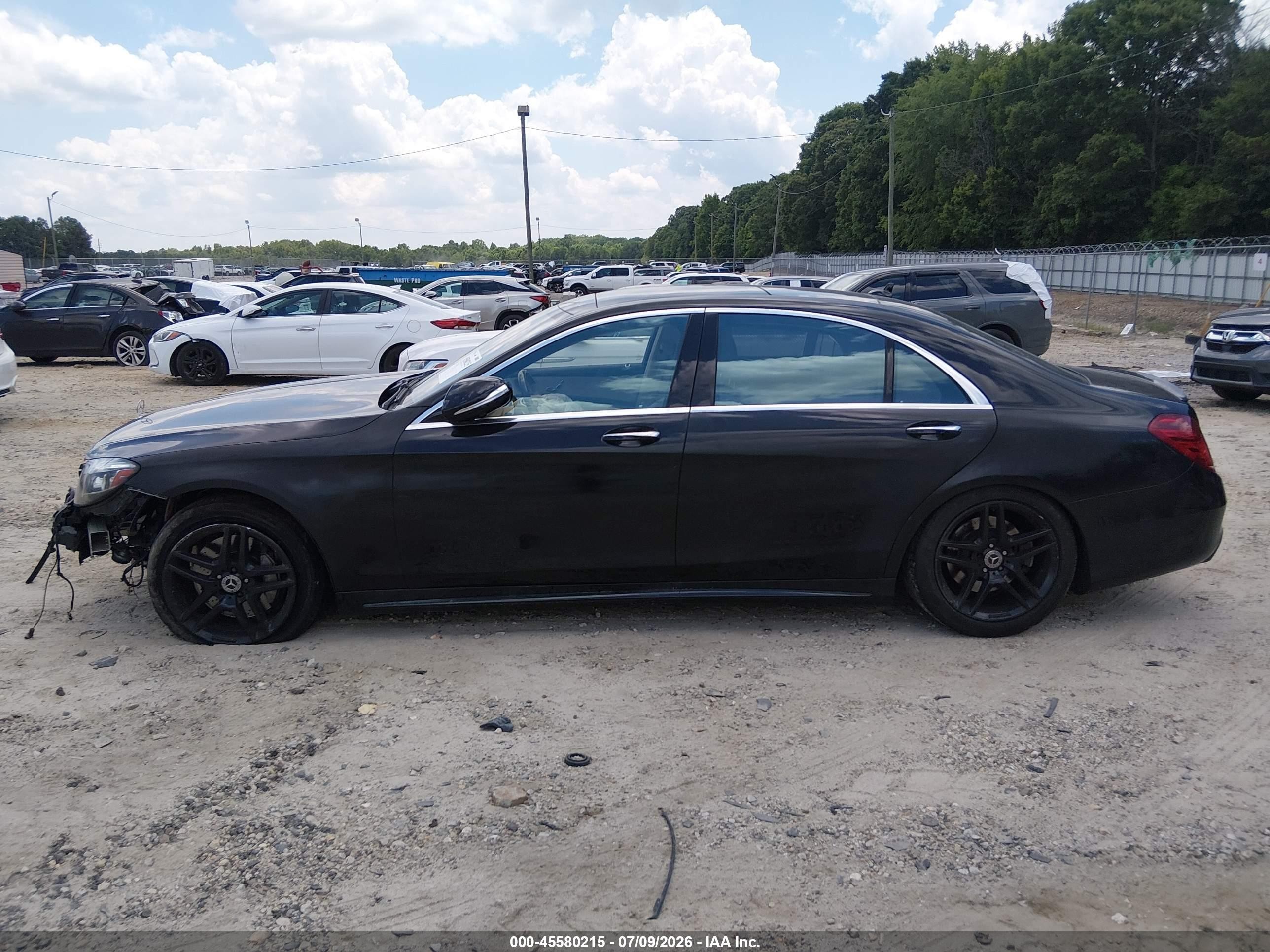 2015 Mercedes-benz S 550 4matic Black vin: WDDUG8FB2FA141830
