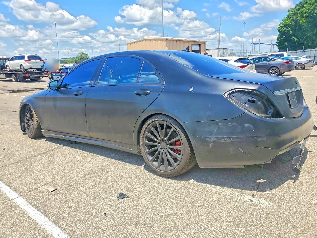 2015 Mercedes-benz S 550 4matic Black vin: WDDUG8FB2FA184337