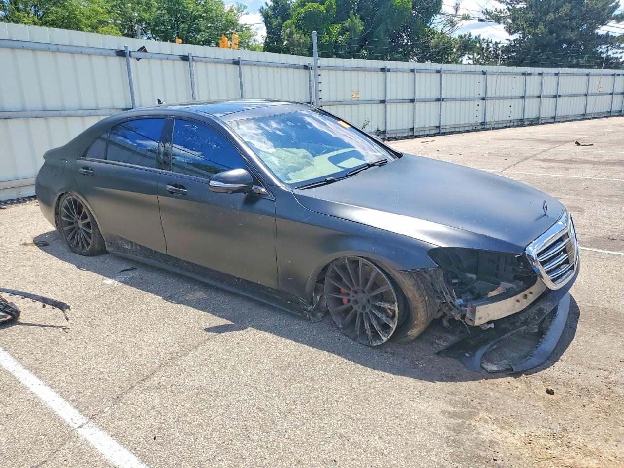 2015 Mercedes-benz S 550 4matic Black vin: WDDUG8FB2FA184337