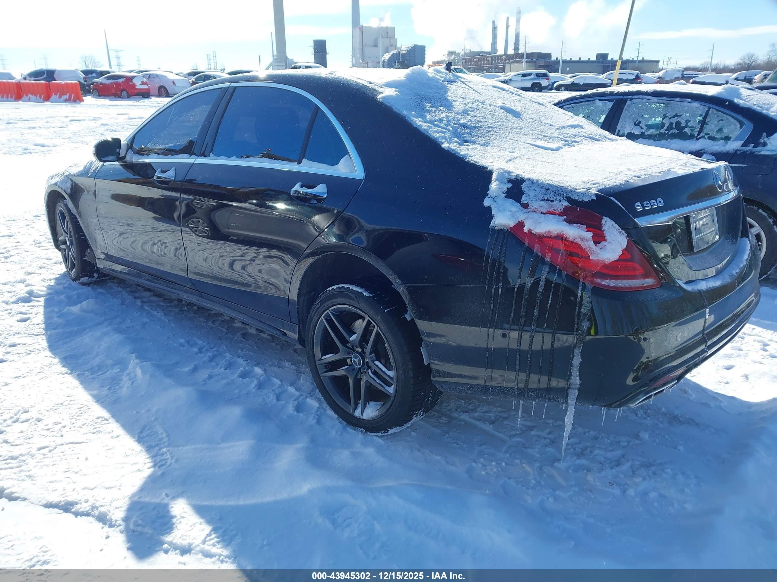 2014 Mercedes-benz S 550 4matic Black vin: WDDUG8FB3EA030248