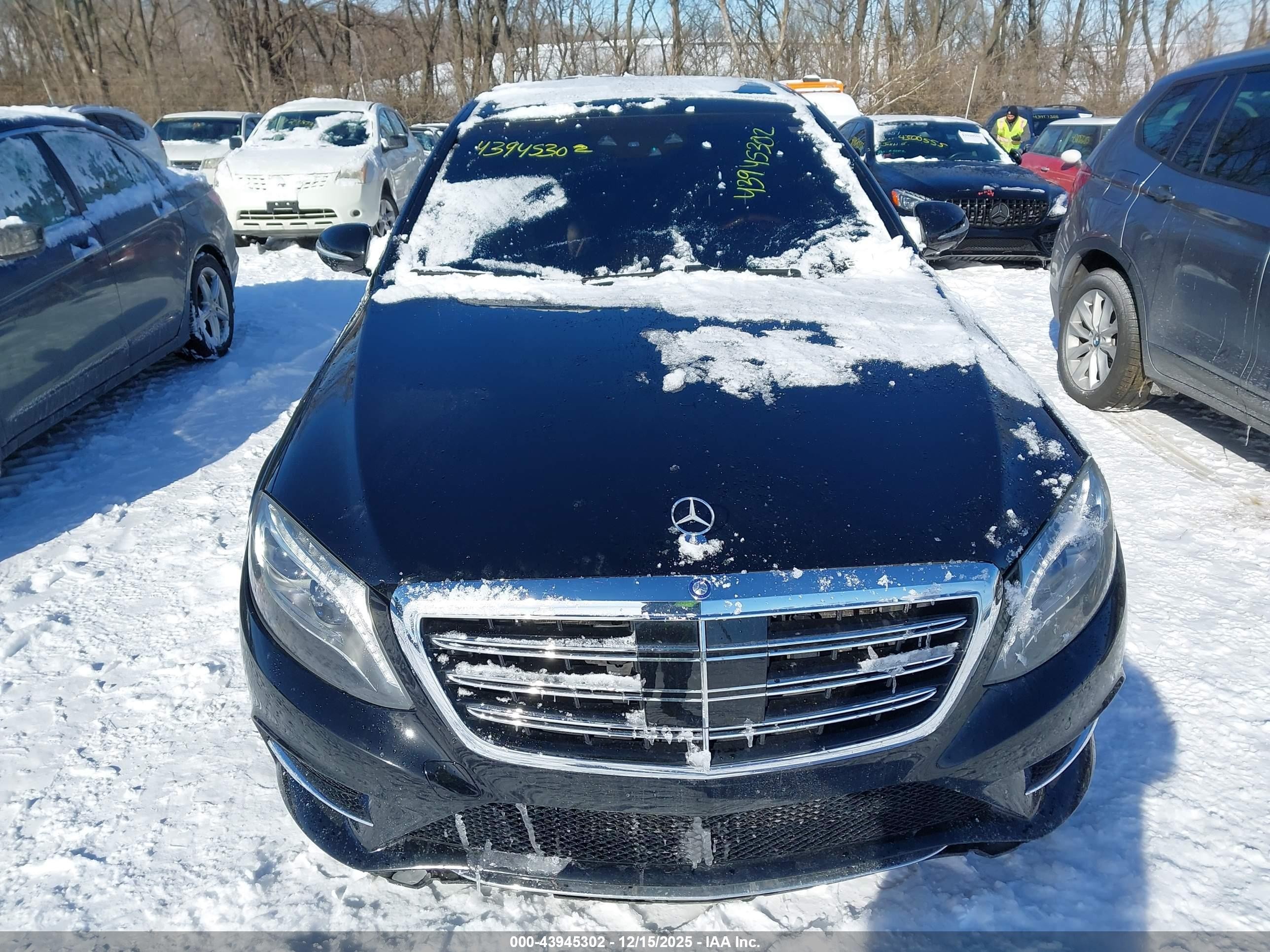2014 Mercedes-benz S 550 4matic Black vin: WDDUG8FB3EA030248