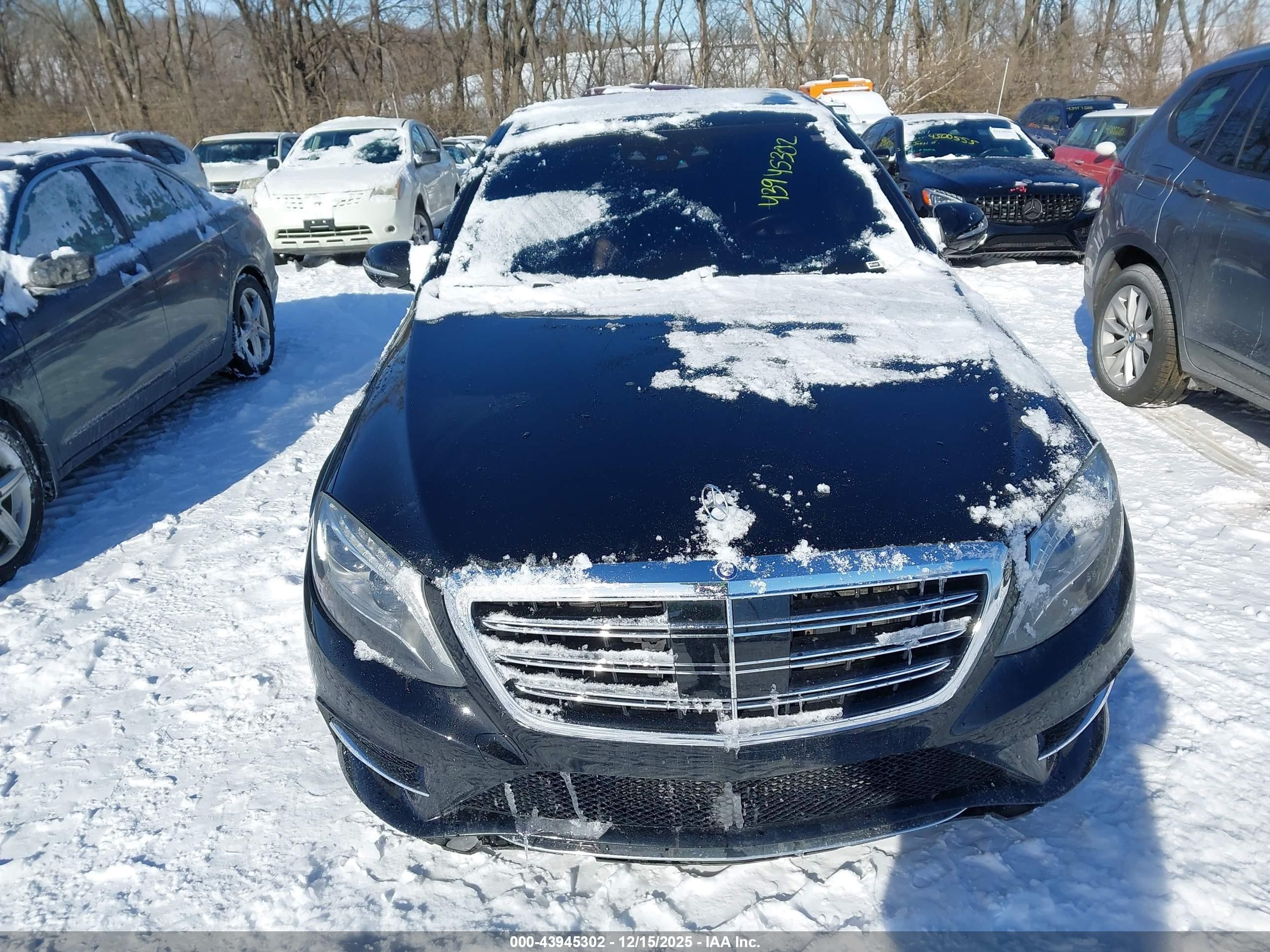 2014 Mercedes-benz S 550 4matic Black vin: WDDUG8FB3EA030248