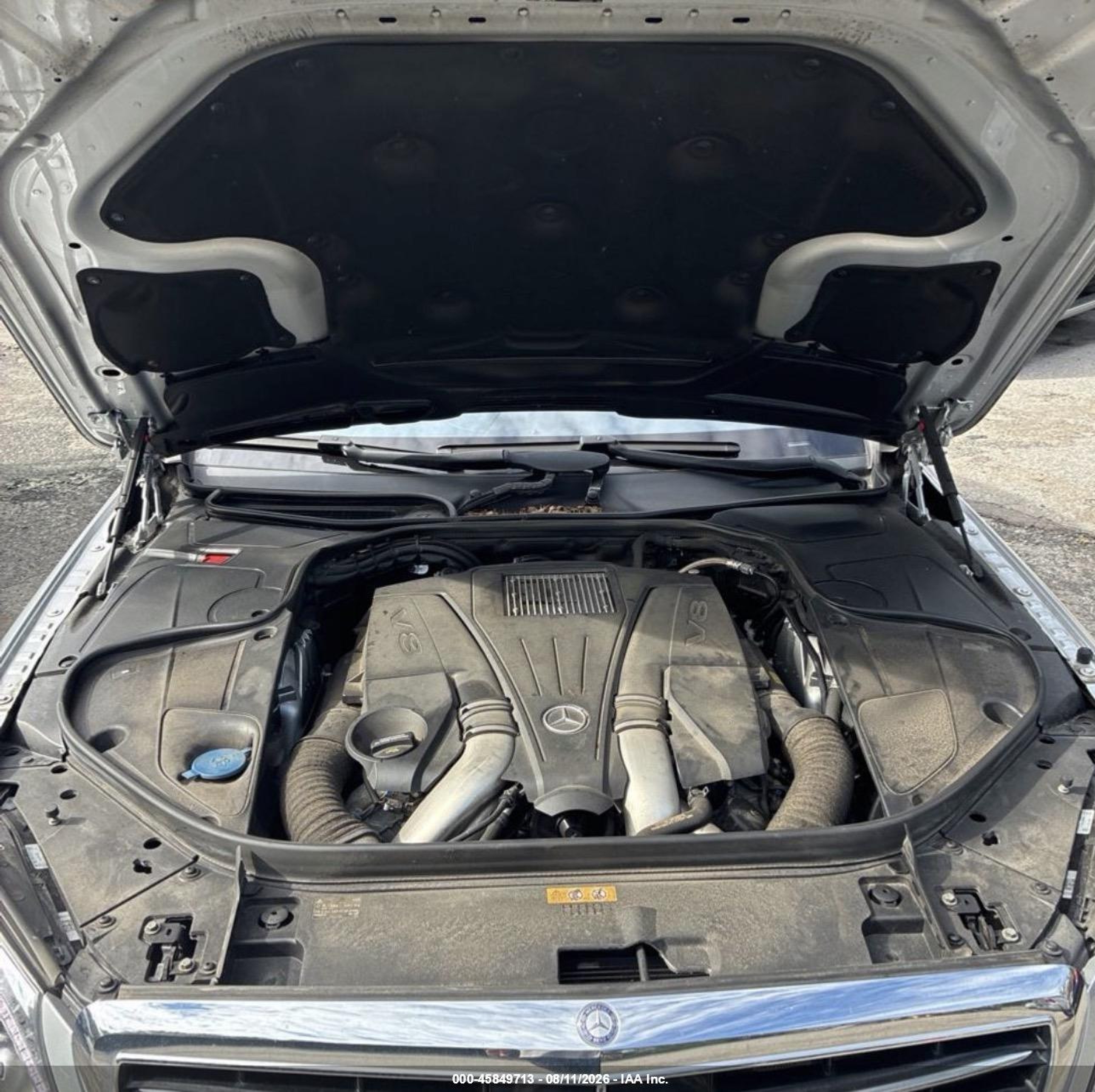 2014 Mercedes-benz S 550 4matic Silver vin: WDDUG8FB3EA034929