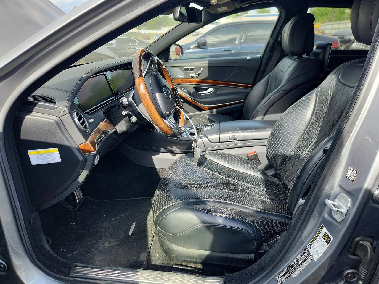 2014 Mercedes-benz S 550 4matic Gray vin: WDDUG8FB3EA044697