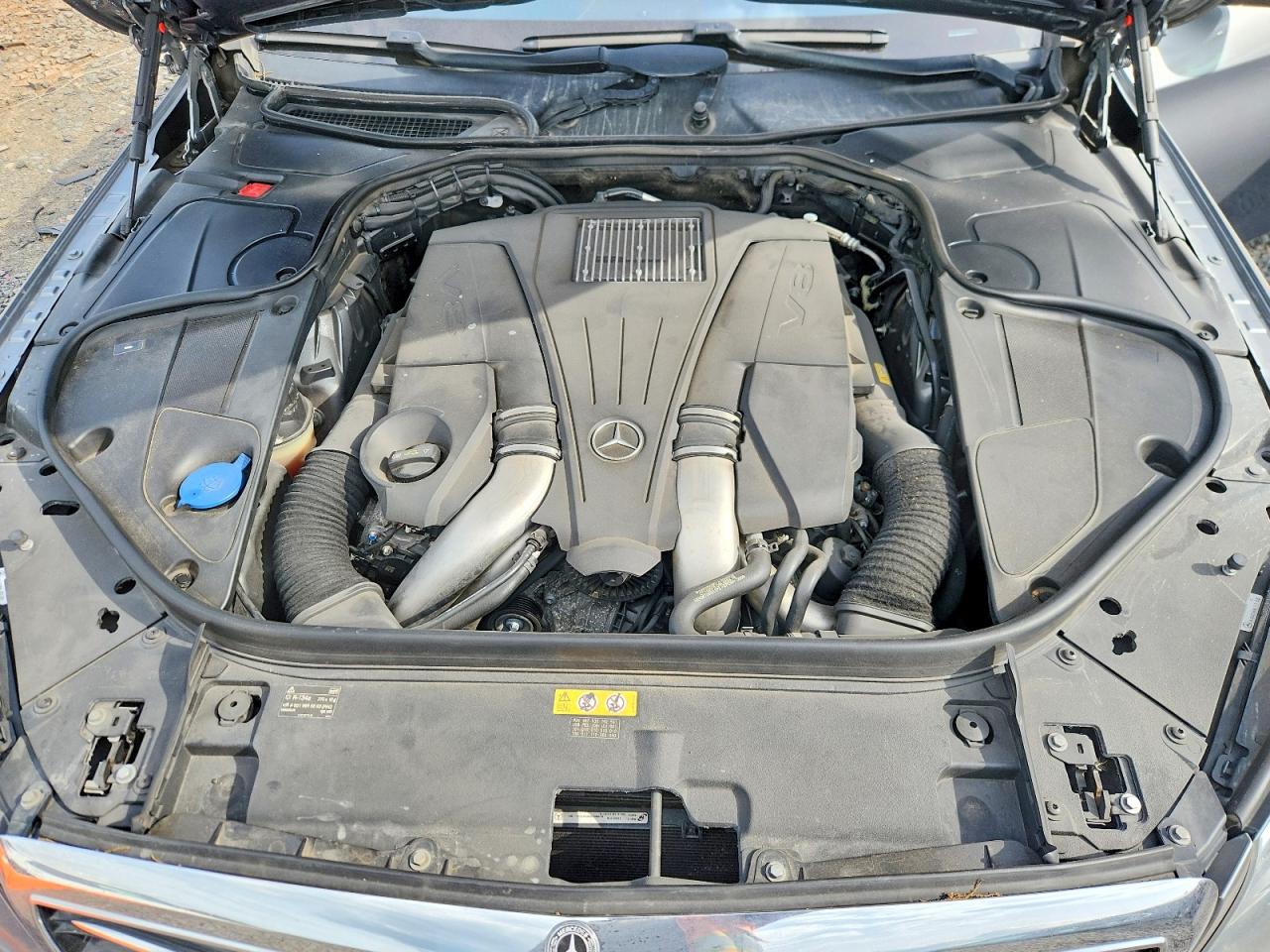 2014 Mercedes-benz S 550 4matic Gray vin: WDDUG8FB3EA044697